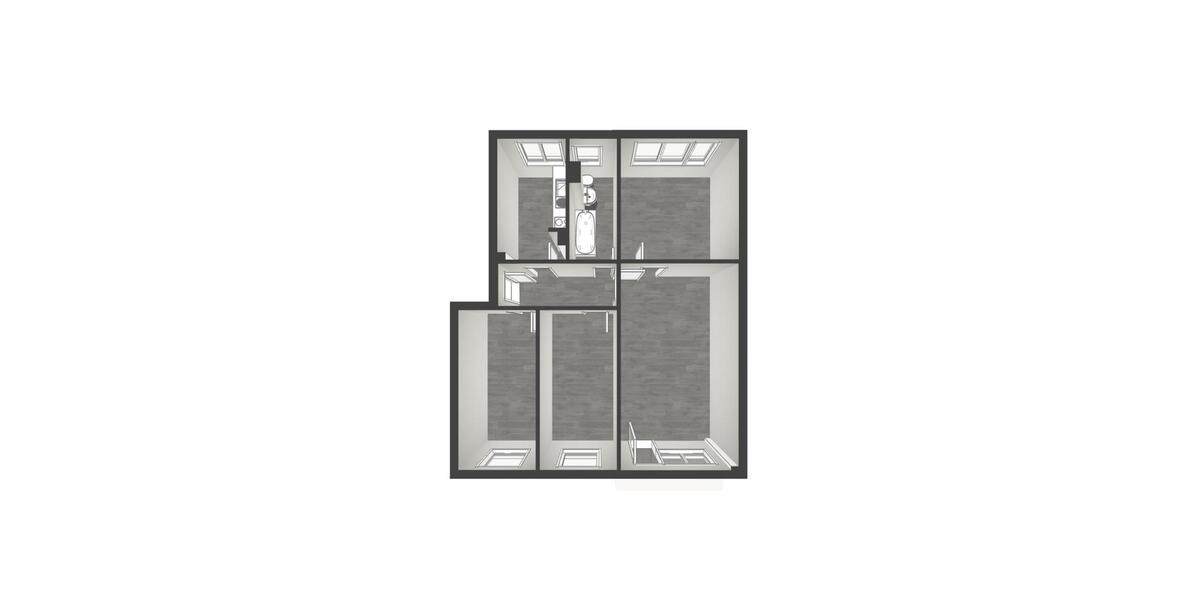 Etagenwohnung Hettstedt - 4 Zimmer, 70 m&sup2;, 279&euro; | Angebot:24692620