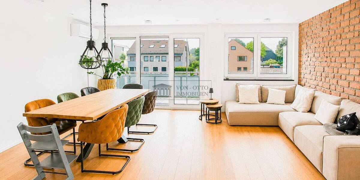 Etagenwohnung Langenfeld Berghausen - 3 Zimmer, 105 m&sup2;, 599.000&euro; | Angebot:26695802