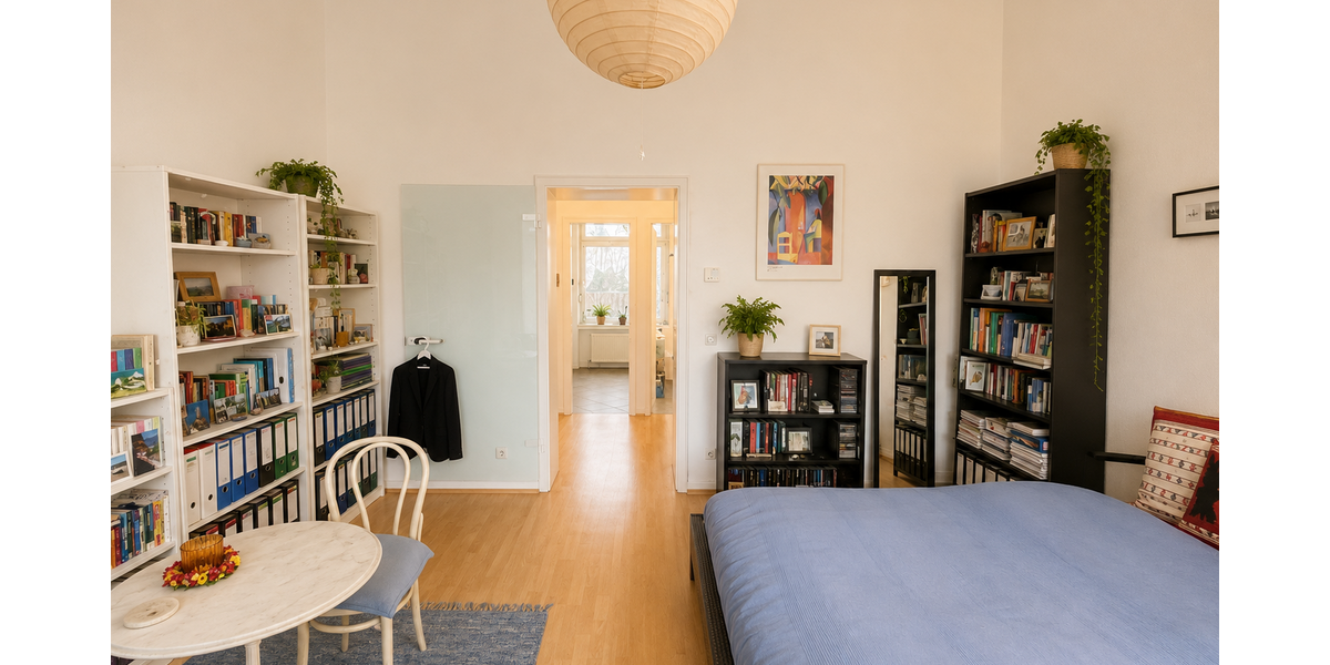 Etagenwohnung Düsseldorf Düsseltal - 1 Zimmer, 38 m&sup2;, 159.000&euro; | Angebot:26696717