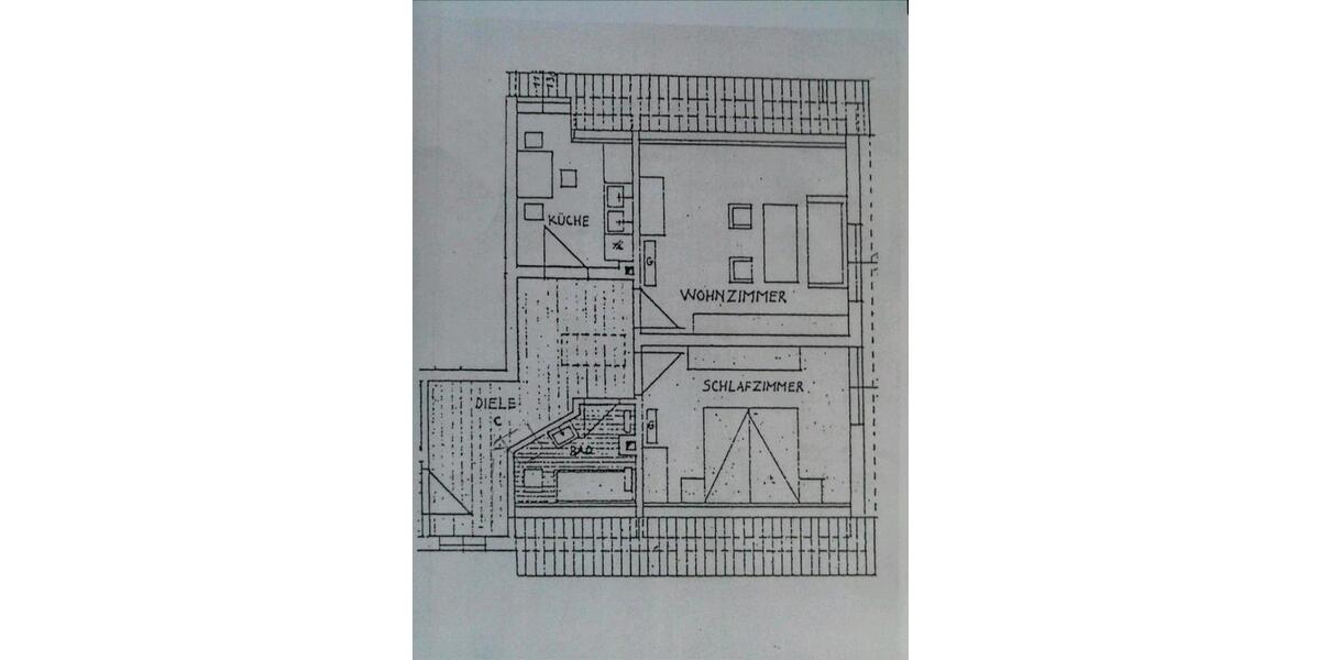 Dachgeschoßwohnung Ampfing - 2 Zimmer, 52 m&sup2;, 219.000&euro; | Angebot:26329488