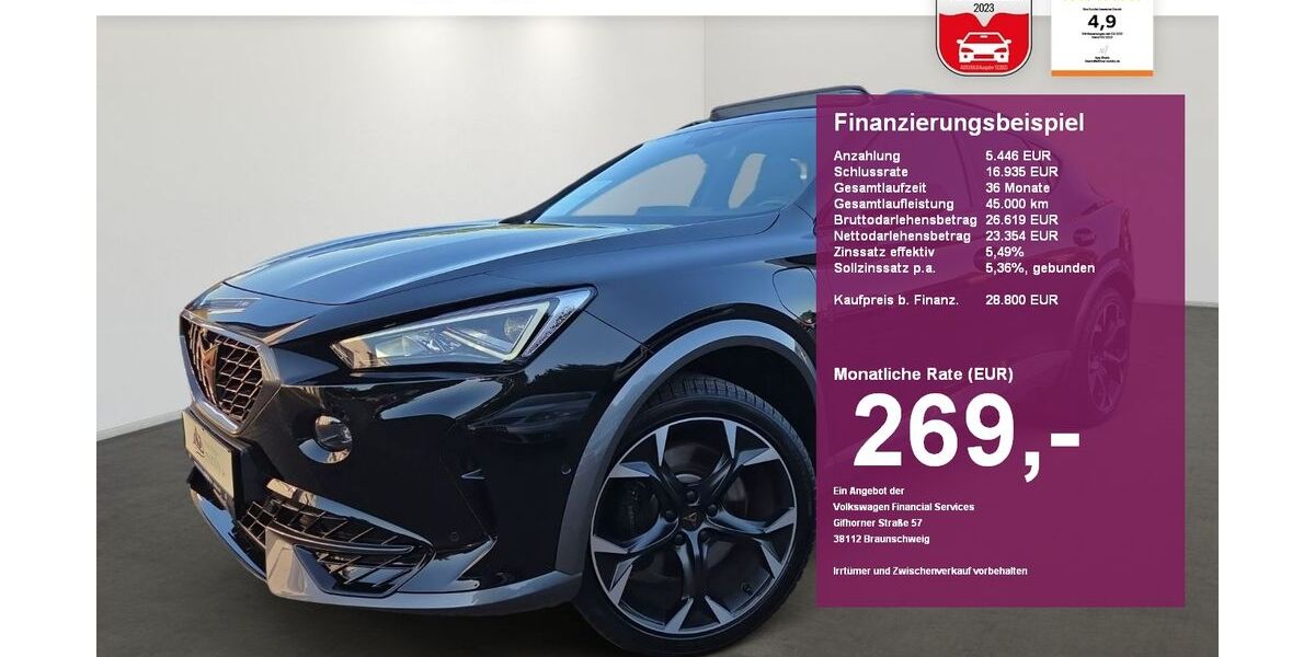 Cupra Formentor 27.600 km 28.800 &euro; Albbruck 79774