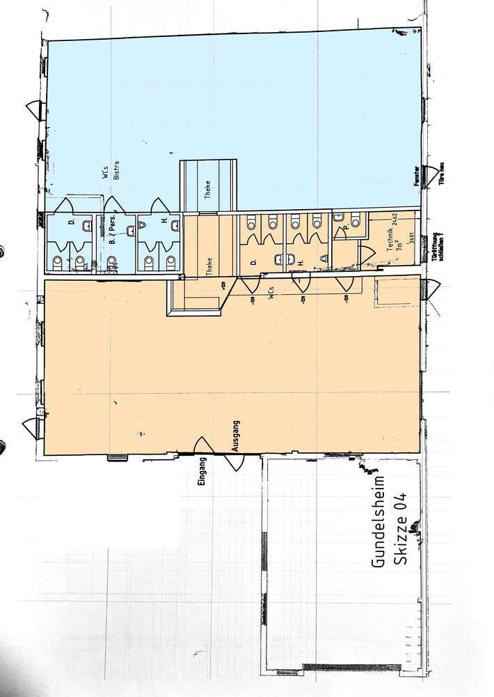 Halle in Gundelsheim 4.200 € 320 m²