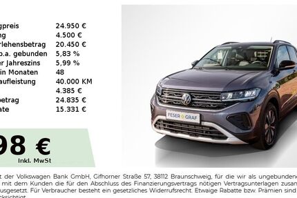 VW T-Cross 22.510 km 24.440 &euro; Bernburg 06406