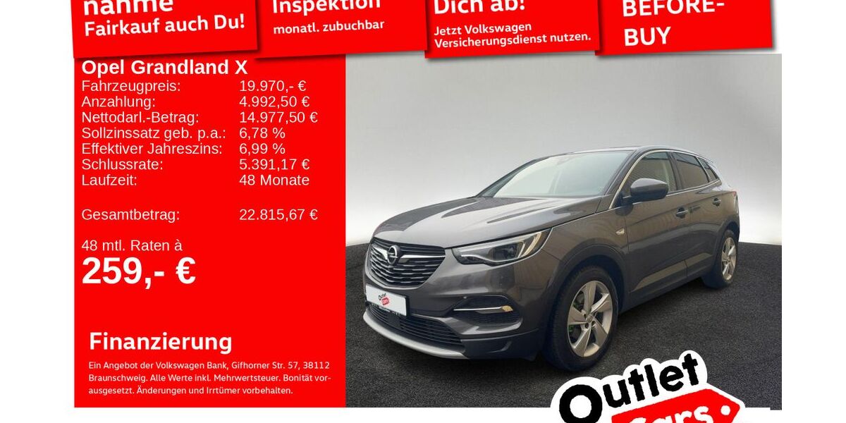Opel Grandland (X) 52.374 km 18.790 &euro; Senden 89250