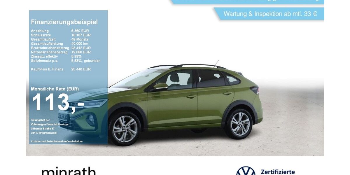 VW Taigo 11.093 km 23.440 &euro; Moers 47441
