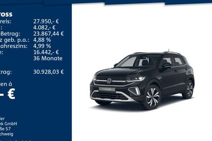 VW T-Cross 7.989 km 27.950 &euro; Mosbach 74821