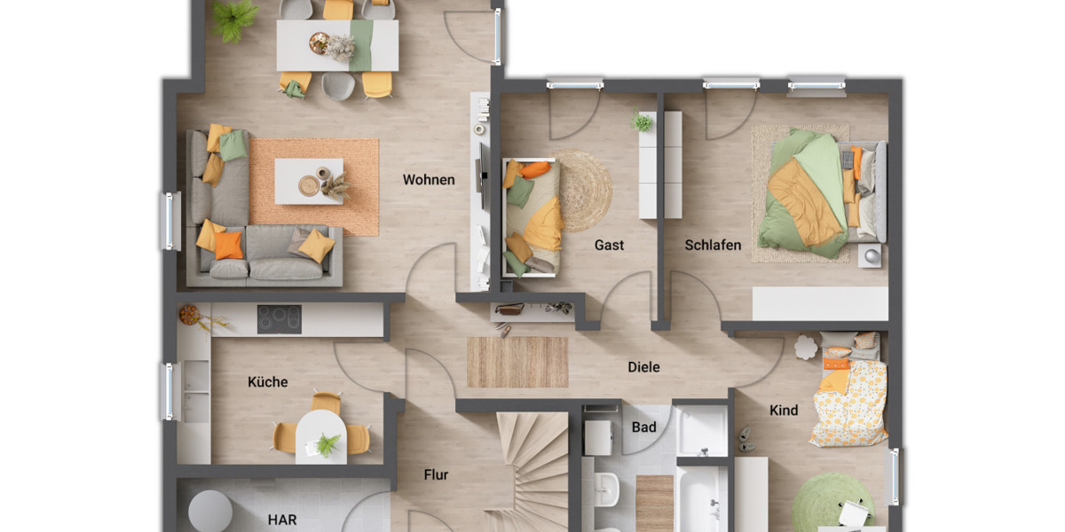 Mehrfamilienhaus, Wohnhaus Neu-Eichenberg Marzhausen - 7 Zimmer, 203 m&sup2;, 369.450&euro; | Angebot:24687630