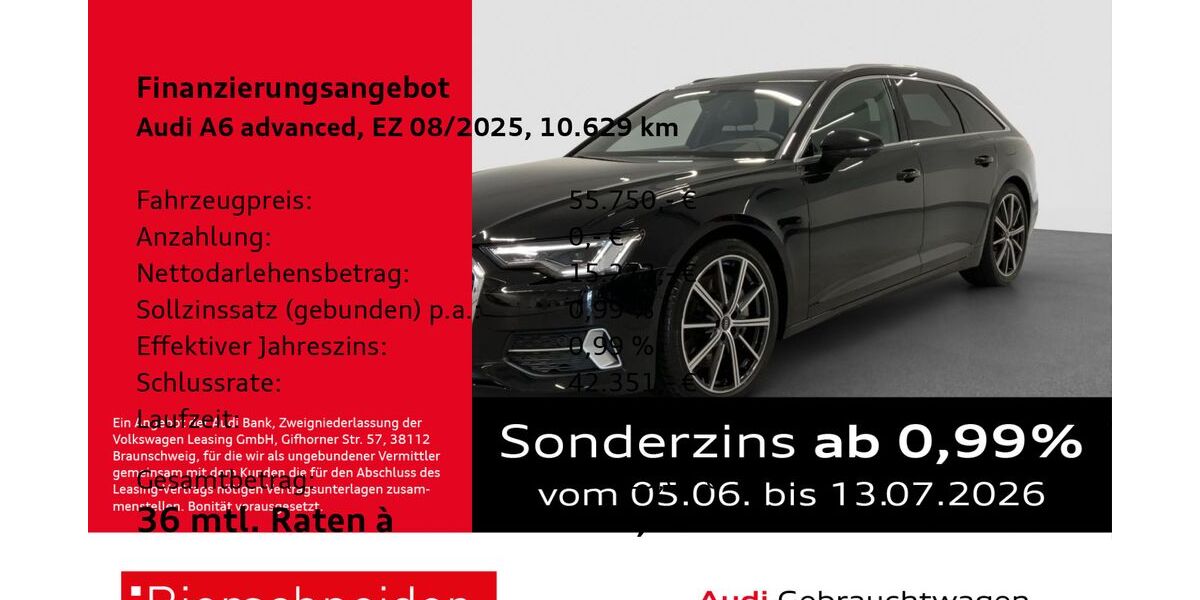 Audi A6 10.629 km 55.750 &euro; Aalen 73431