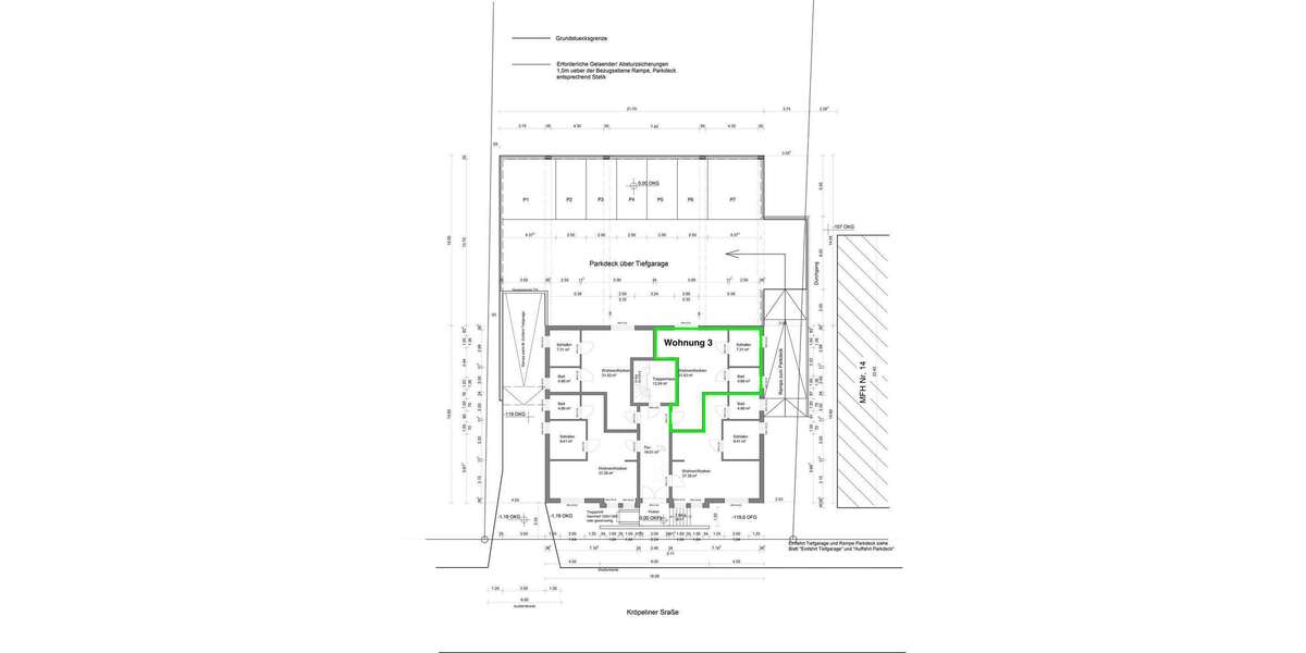 Etagenwohnung Bad Doberan - 2 Zimmer, 45 m&sup2;, 670&euro; | Angebot:26373304