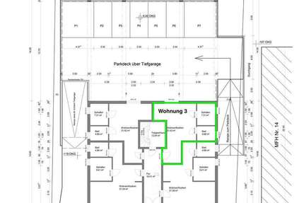 Wohnung Bad Doberan - 2 Zimmer, 45 m&sup2;, 670&euro; | Angebot:26373304