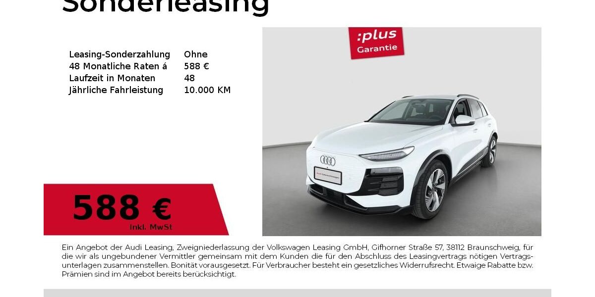 Audi Q6 e-tron 4.259 km 62.940 &euro; Magdeburg 39126