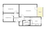 Etagenwohnung Leck - 3 Zimmer, 71 m&sup2;, 130.000&euro; | Angebot:26028356