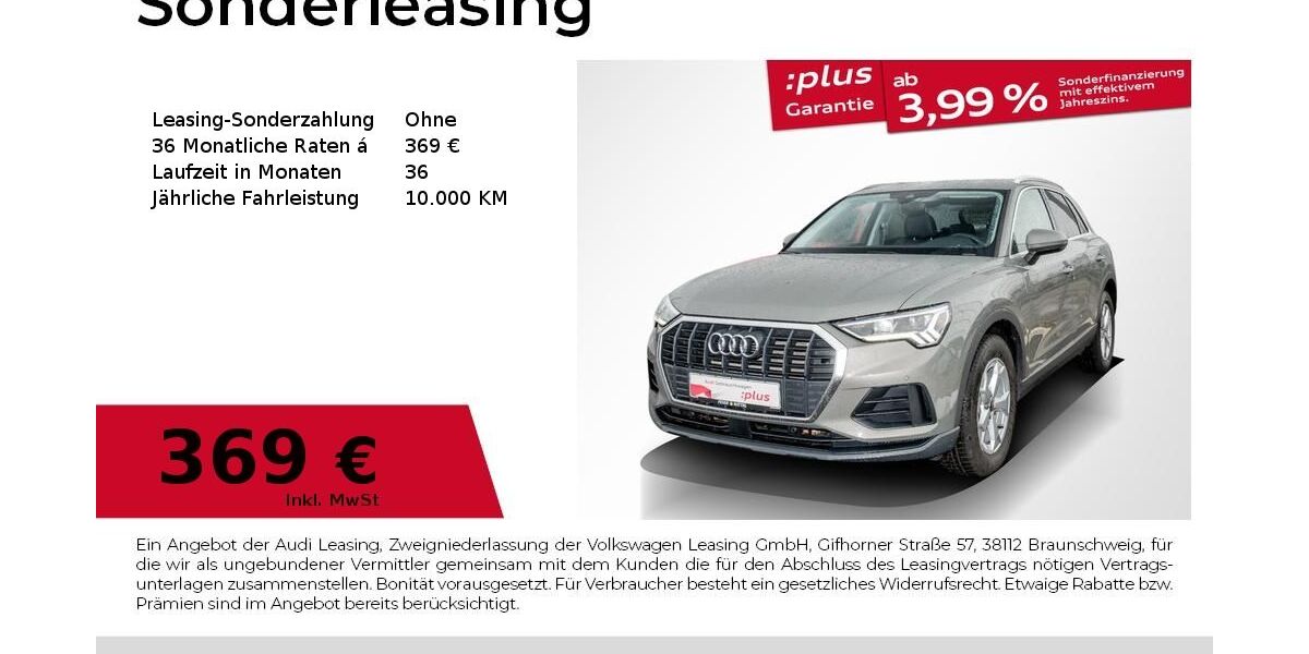 Audi Q3 27.472 km 36.990 &euro; Bernburg 06406