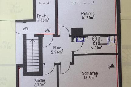 2-Zimmer-Wohnung im Obergeschoss in Gyhum 2 zimmer