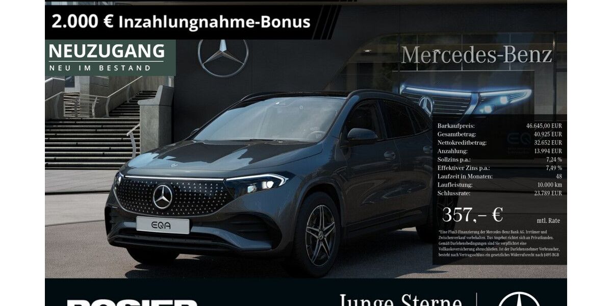 Mercedes-Benz EQA 5.105 km 45.999 &euro; Paderborn 33100