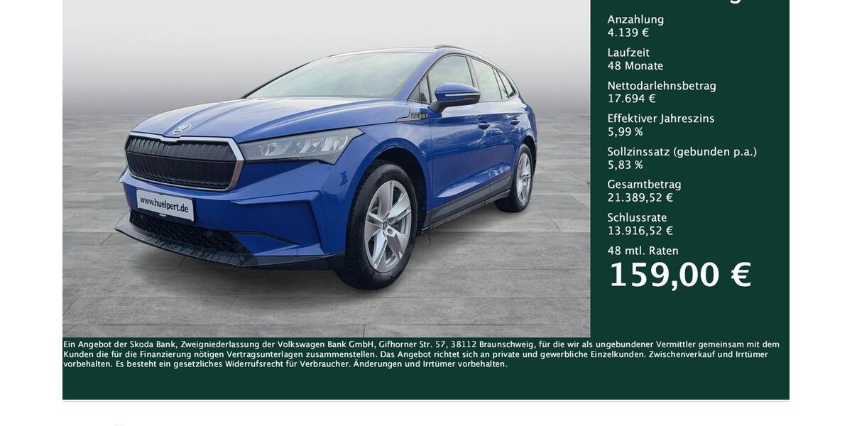 Skoda Enyaq 18.796 km 21.833 &euro; Dortmund 44141