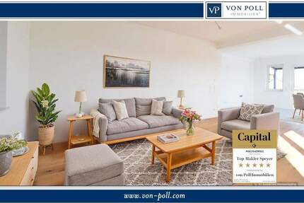 Sonnige Dachgeschoss-Wohnung mit Aufzug und großem Balkon 3 zimmer