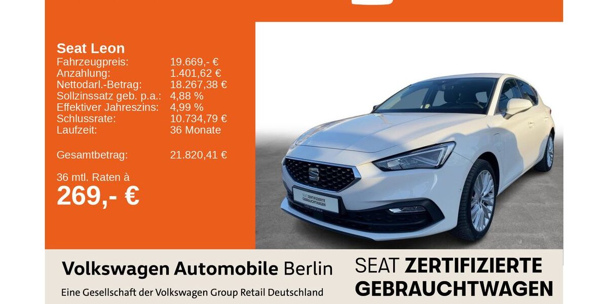 Seat Leon 46.070 km 19.669 &euro; Berlin 13089
