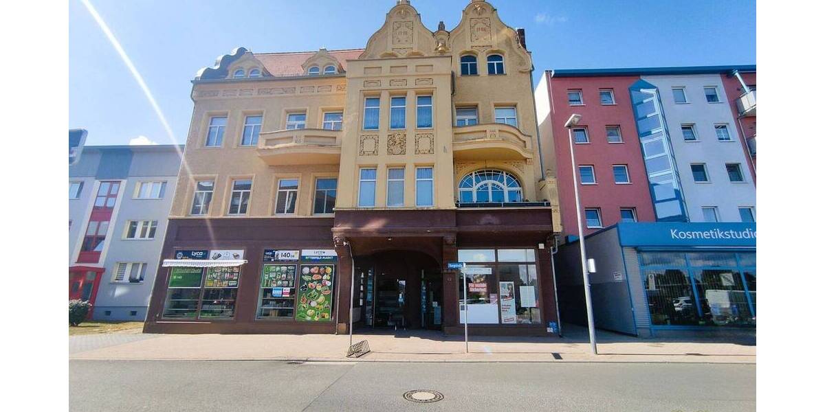Etagenwohnung Bitterfeld Bitterfeld - 3 Zimmer, 99 m&sup2;, 595&euro; | Angebot:26644438
