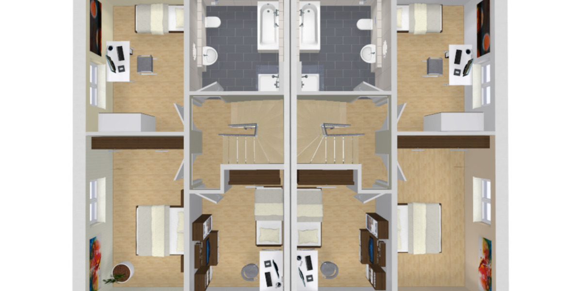 Doppelhaushälfte Feucht - 5 Zimmer, 144 m&sup2;, 696.500&euro; | Angebot:25523562