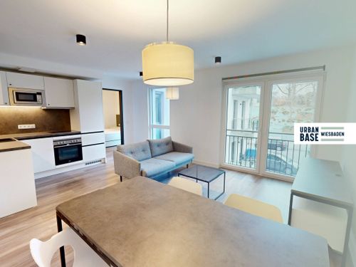 Etagenwohnung Wiesbaden Südost - 2 Zimmer, 51 m&sup2;, 857&euro; | Angebot:26678090