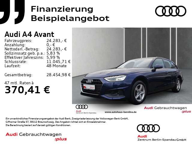 Audi A4 69.655 km 24.283 &euro; Berlin 13581