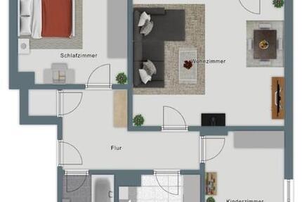 Wohnung Augsburg Bergheim - 3 Zimmer, 71 m&sup2;, 175.000&euro; | Angebot:27063772