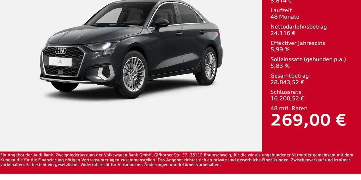 Audi A3 13.258 km 29.930 &euro; Wesel 46485