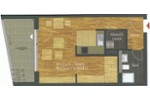 Hochparterre Frankfurt am Main Kalbach - 1.5 Zimmer, 43 m&sup2;, 299.000&euro; | Angebot:27262873