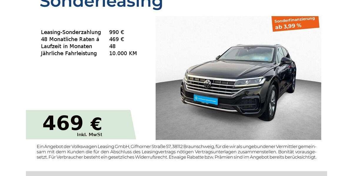 VW Touareg 55.000 km 44.440 &euro; Roth 91154