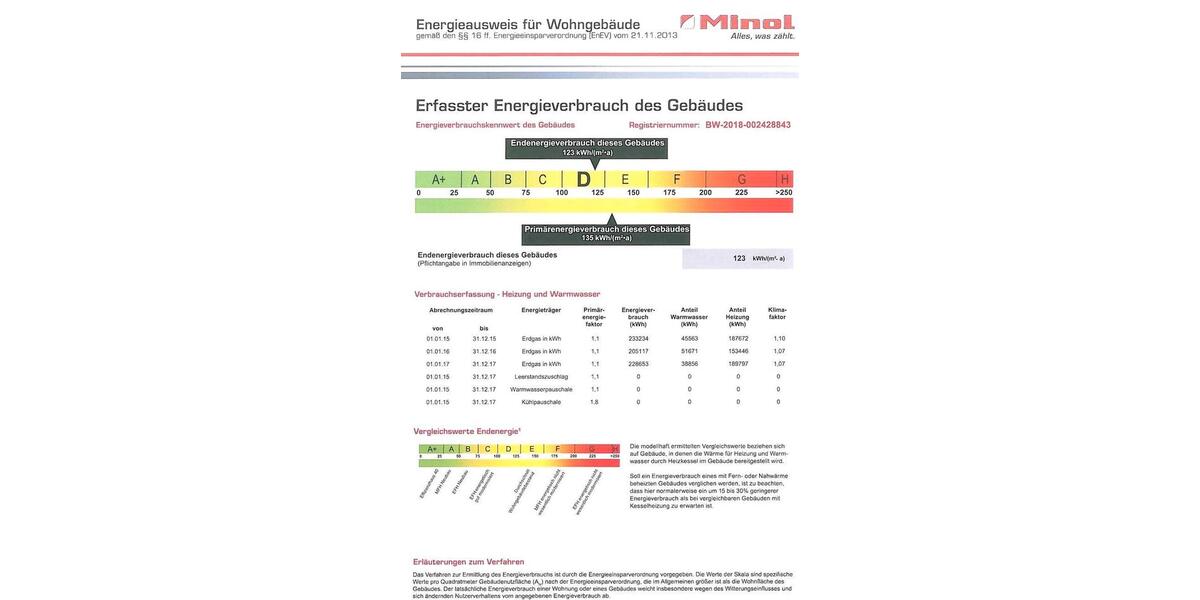 Etagenwohnung Rudersberg - 3.5 Zimmer, 65 m&sup2;, 175.000&euro; | Angebot:26336211