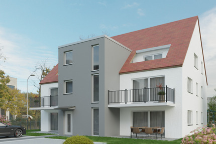 Zentrumsnahes Wohnen in Frommern - 3-Zimmer-NeubauWohnung 1. OG