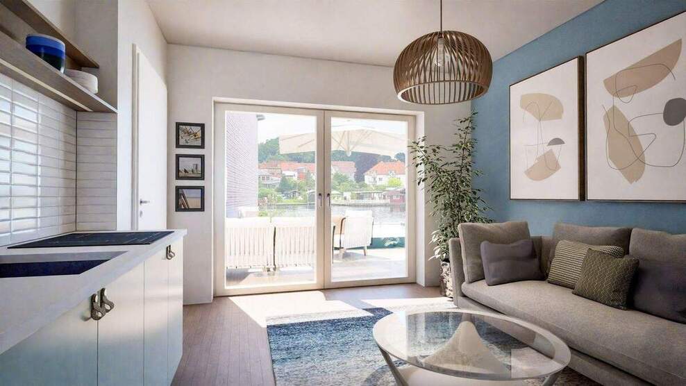 WE 2 - Exklusive Eigentumswohnung im Herzen von Malchow - Ein Juwel wartet auf Sie ! 2 zimmer