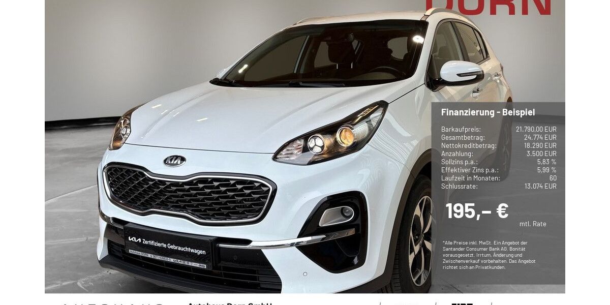 Kia Sportage 75.500 km 21.790 &euro; Landshut 84030
