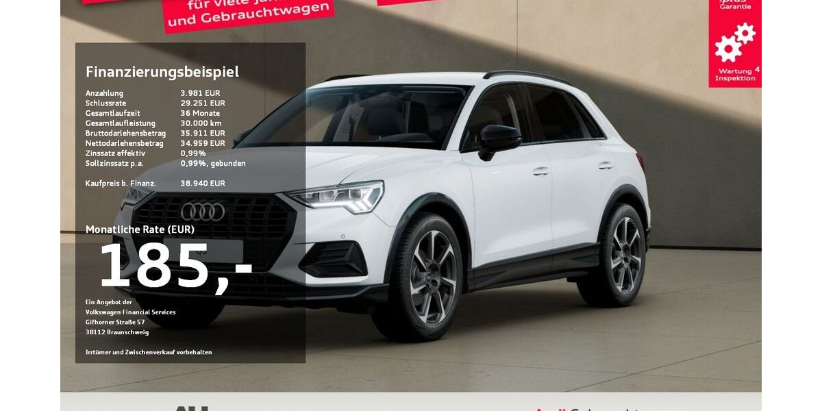 Audi Q3 6.951 km 38.940 &euro; Osterode 37520