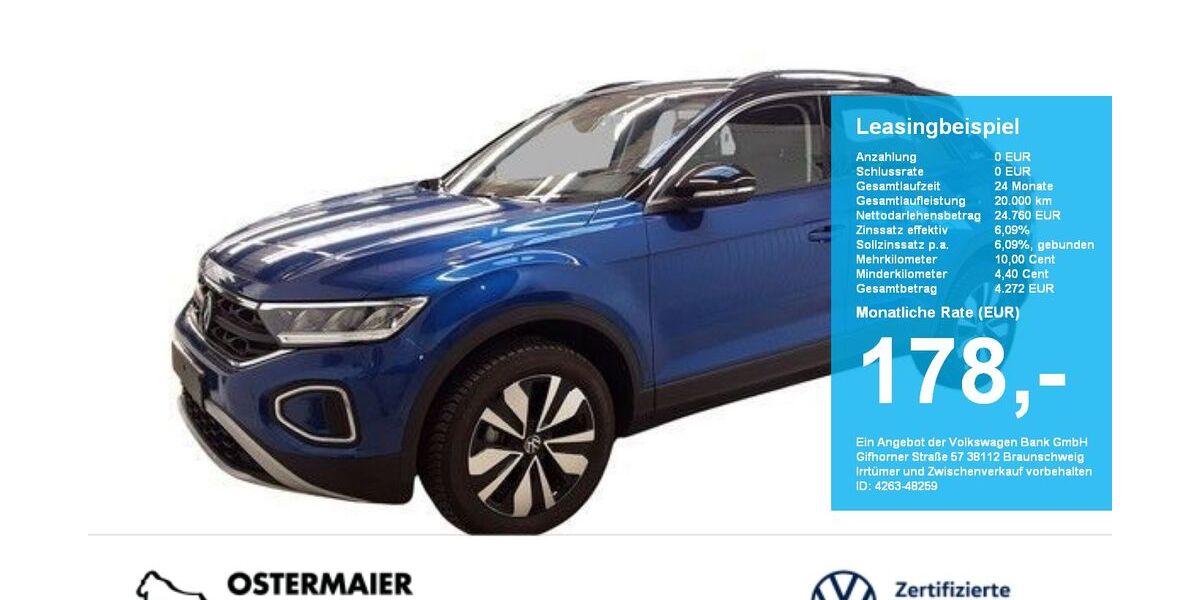 VW T-Roc 2.350 km 24.760 &euro; Mühldorf am Inn 84453
