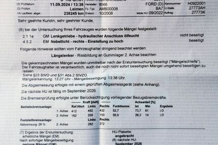 Ford Mondeo 250.350 km 2.700 € Sandhausenu 69207