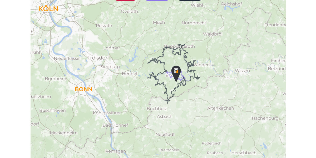 Etagenwohnung Eitorf Halft - 4 Zimmer, 132 m&sup2;, 329.000&euro; | Angebot:23479667