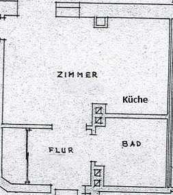 Etagenwohnung Krefeld - 1 Zimmer, 31 m&sup2;, 400&euro; | Angebot:26143585