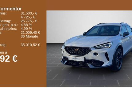 Cupra Formentor 9.273 km 31.280 &euro; Mainz 55129