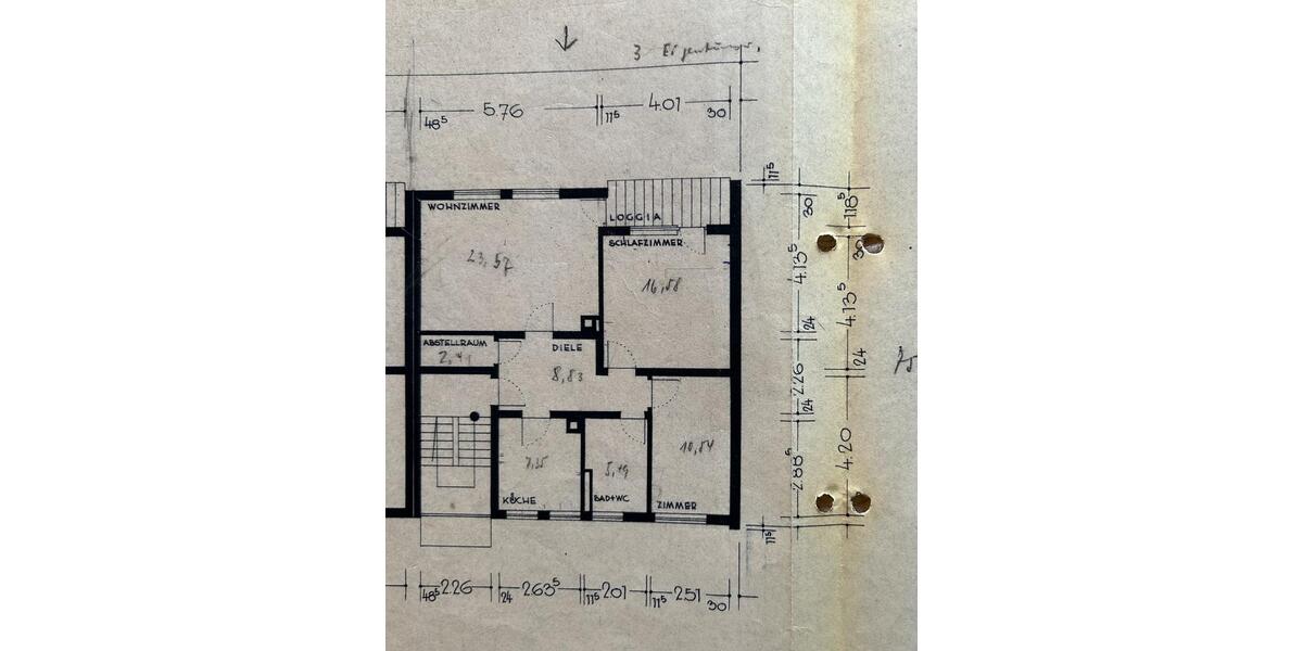 Etagenwohnung Biberach an der Riß - 5 Zimmer, 98 m&sup2;, 245.000&euro; | Angebot:26709601