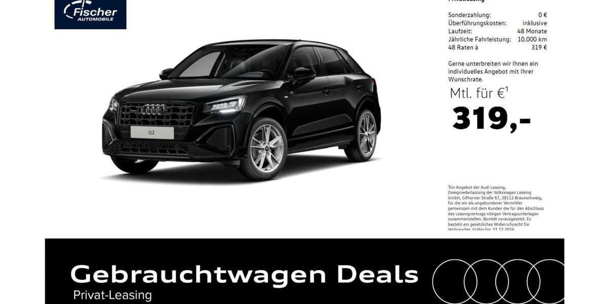 Audi Q2 15.788 km 36.480 &euro; Neumarkt 92318
