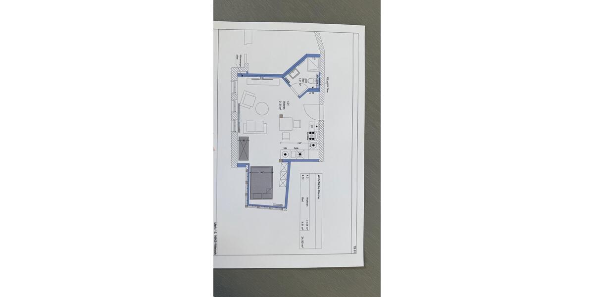 Dachgeschoßwohnung Wittstock/Dosse Dosse - 1 Zimmer, 35 m&sup2;, 349&euro; | Angebot:25145686