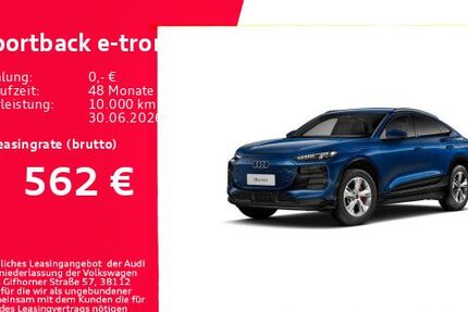 Audi Q6 e-tron 19.100 km 54.680 &euro; Walldürn 74731