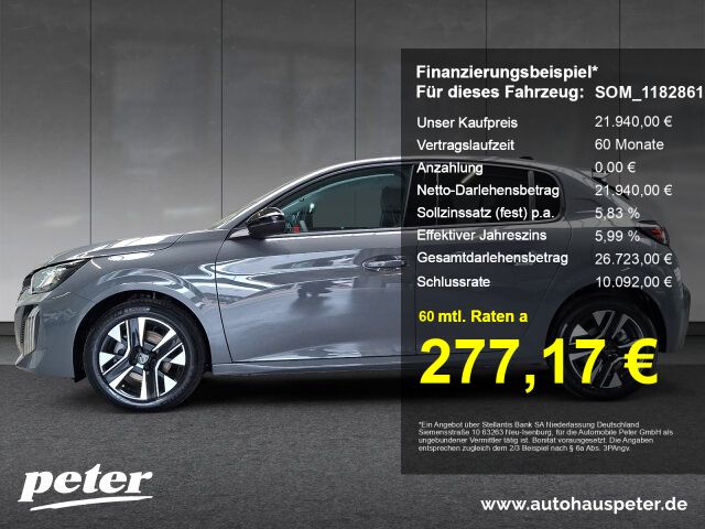 Peugeot 208 3.500 km 21.940 € Nordhausen 99734