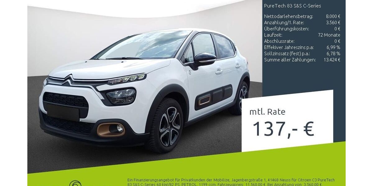 Citroen C3 18.015 km 11.230 &euro; Stuhr 28816