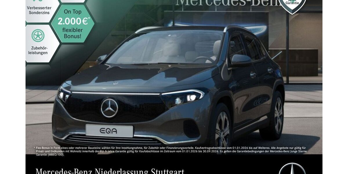 Mercedes-Benz EQA 7.411 km 41.990 &euro; Stuttgart 70469