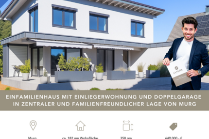 Haus zum Kaufen in Murg 649.000 € 182.35 m² 4.5 zimmer