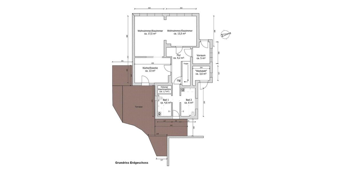 Einfamilienhaus Bremervörde - 6 Zimmer, 167 m&sup2;, 160.000&euro; | Angebot:26854752
