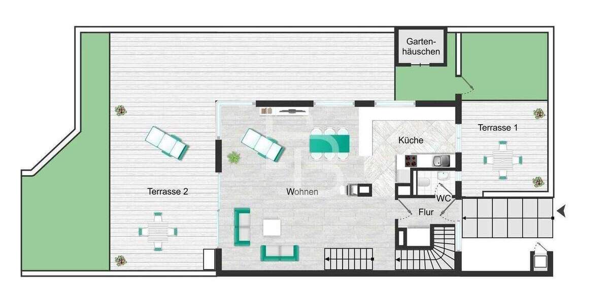 Reihenendhaus Köln Lindenthal - 6 Zimmer, 221 m&sup2;, 1.990.000&euro; | Angebot:24407157